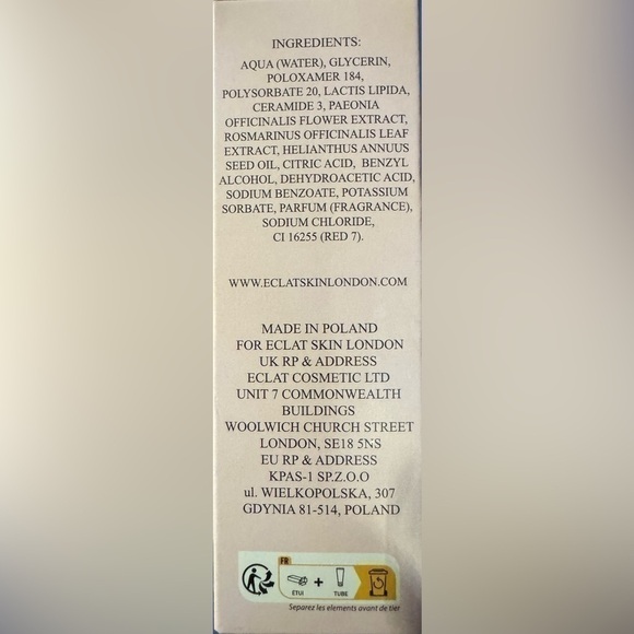 Eclat Skin London Limited Edition Micellar Water With Rosemary Extract 100 ML - Picture 2 of 8